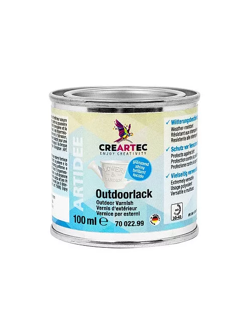 Universal waterproof varnish for outdoor use 100ml glossy
