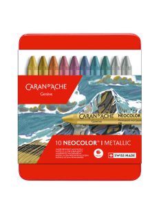 Neocolor I viaszpasztell készlet 10 db metál