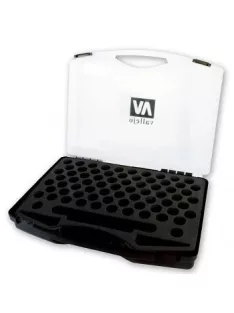 Nagy műanyag tok Vallejo festékekhez model paints