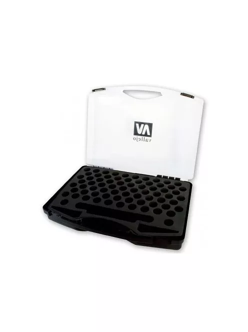 Nagy műanyag tok Vallejo festékekhez model paints