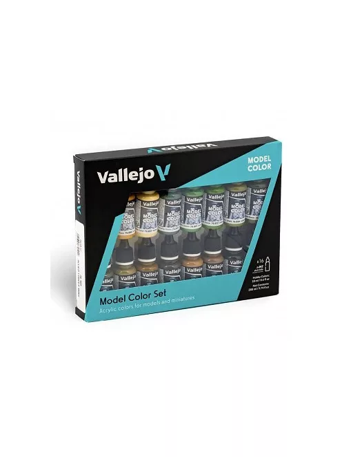 Vallejo modellező festékkészlet 16x18ml – Allied Forces WWII