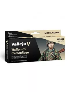   Modellező festék set Vallejo 8x18ml – WaffenSS Camouflage by Jaume Ortiz