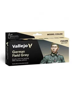   Vallejo modellező festékkészlet 8x18ml – German Field Grey by Jaume Ortiz