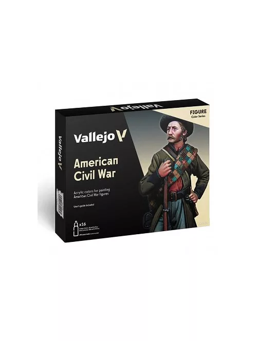 Vallejo modellező festékkészlet 16x18ml – American Civil War