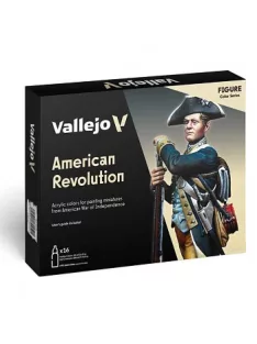   Vallejo modellező festékkészlet 16x18ml – American Revolution