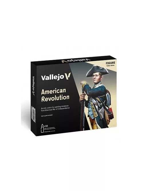 Vallejo modellező festékkészlet 16x18ml – American Revolution