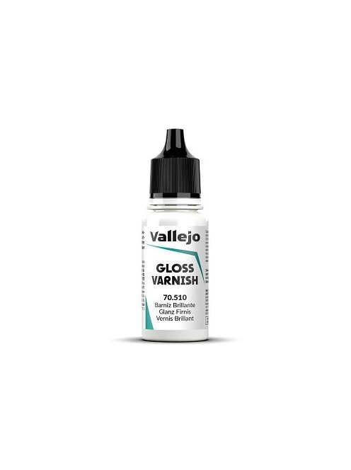 Fényes akril lakk for Vallejo model paints 18ml