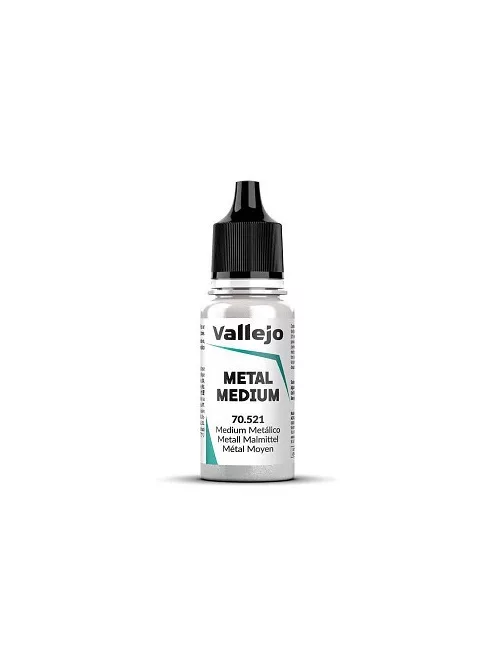 Vallejo Metallic Medium – model paints 18ml