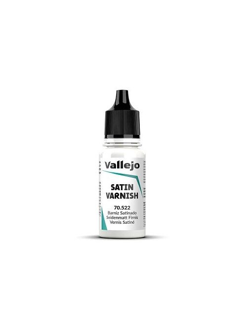 Szatén akril lakk for Vallejo model paints 18ml