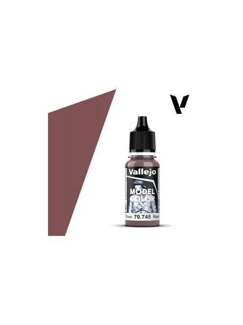 Vallejo modellező festék 18ml  745 Dark Rose