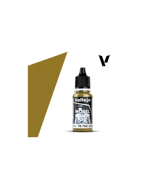 Vallejo modellező festék 18ml  764 Military Yellow