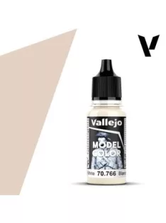 Vallejo modellező festék 18ml – 766 Cream White