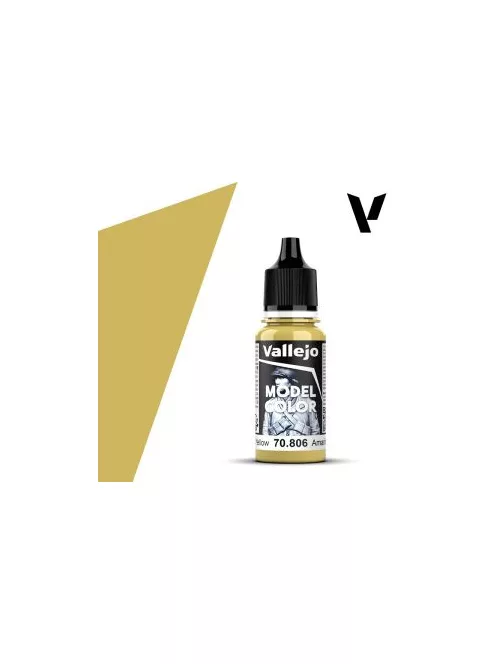 Vallejo modellező festék 18ml  806 German Yellow