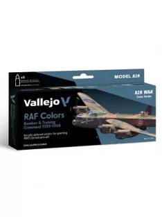   Vallejo airbrush festékkészlet 8x18ml – Bomber Air Command & Training Air Command