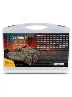   Vallejo airbrush festék nagy tok – 80x18ml Color Selection
