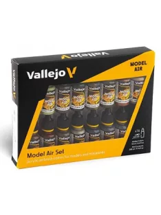   Vallejo 16×18ml airbrush festékkészlet – set – Allied WWII