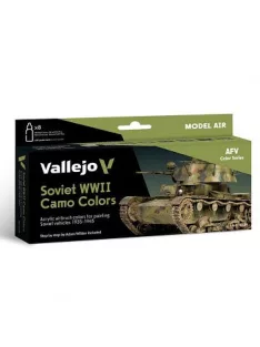   Vallejo airbrush festékkészlet 8x18ml – Soviet WWII Camo Colors by Adam Wilder 1945