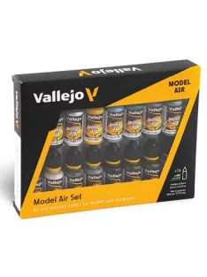   Airbrush festék set Vallejo 16x18ml – Model Air Set:WWII British RAF & FAA