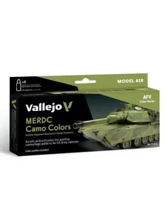 Airbrush festék set Vallejo 8x18ml – MERDC Camo Colors