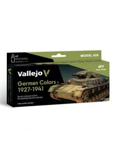   Vallejo airbrush festékkészlet 8x18ml – German WWII Colors 1941