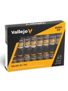   Airbrush festék set Vallejo 16x18ml – German WWII Europe & Africa