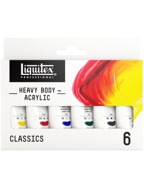 Liquitex HB akrilfesték készlet 6x22ml