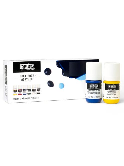 Liquitex Soft Body akrilfesték készlet 6x22ml
