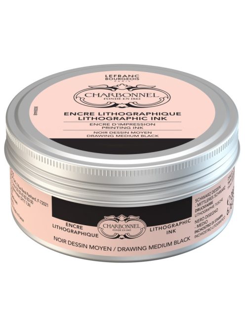 Charbonnel litográfiai tinta 200ml rajzfekete