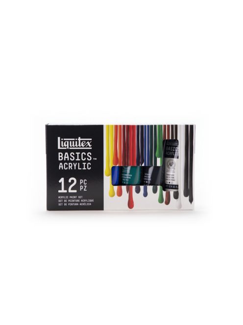 Basics akrilfesték készlet 12x22ml