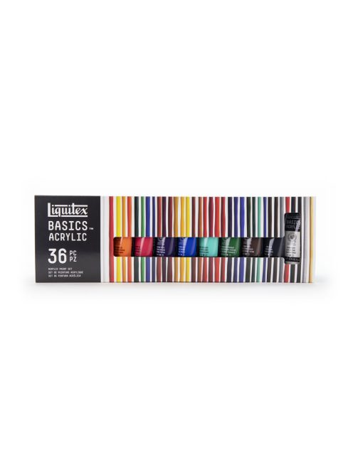 Basics akrilfesték készlet 36x22ml