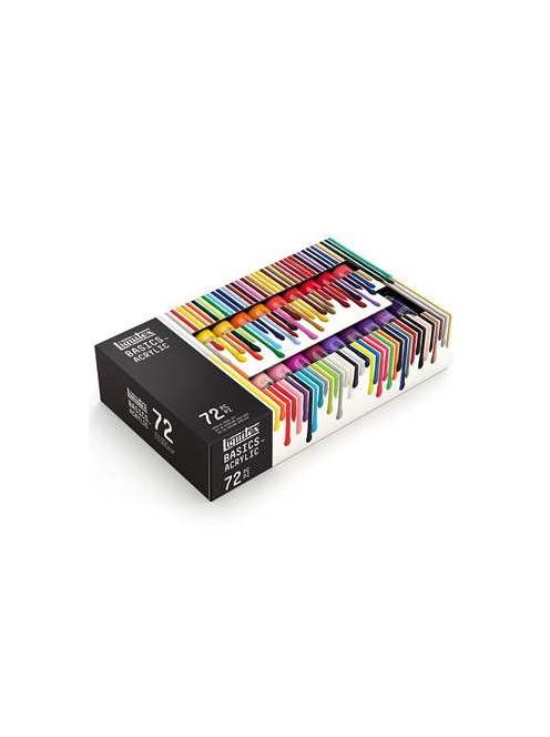 Basics akrilfesték készlet 72x22ml