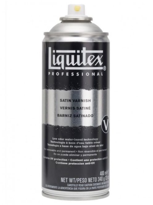 Szatén lakk akrilhoz Liquitex spray-ben 400ml