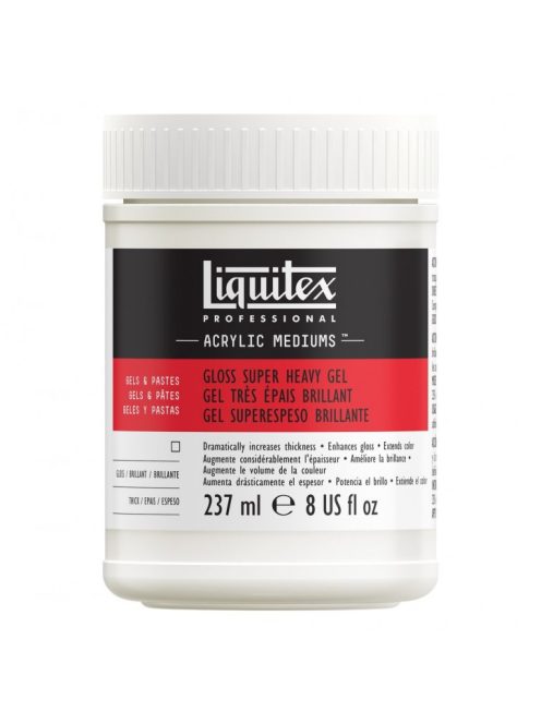 Fényes, szuper nehéz géllakk Liquitex Professional 237ml