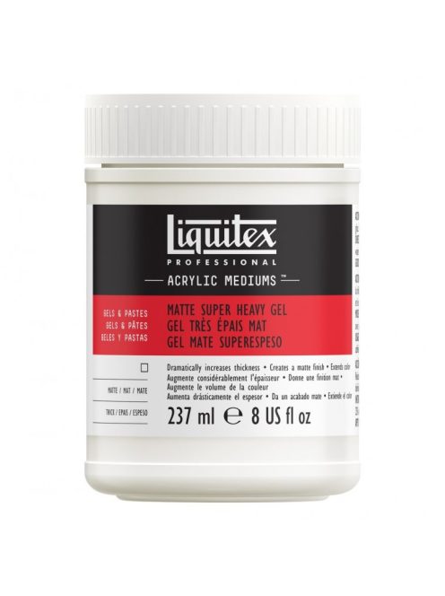 Matt szuper nehéz gél lakk Liquitex Professional 237ml