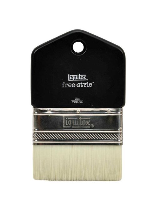 Széles ecset Liquitex Free Style lapáttal 7,5 cm