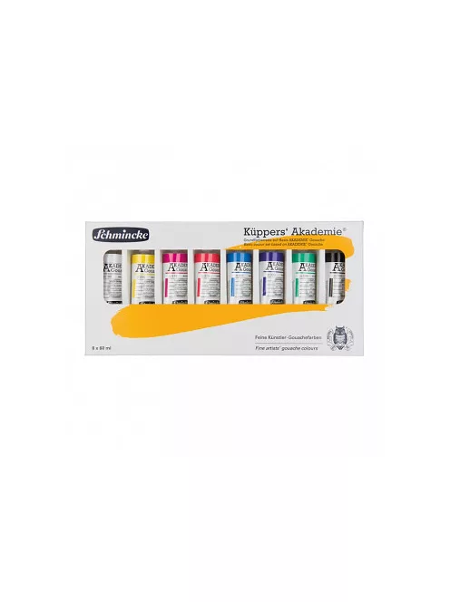 Gouache paint set Schmincke 8x60ml