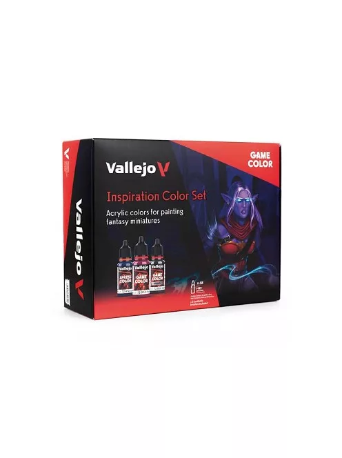 Festékkészlet set Vallejo 48x18ml – Inspiration Color Set