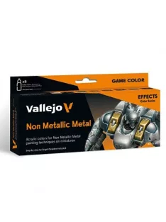   Vallejo modellező festékkészlet 8x18ml – Non Metallic Metal