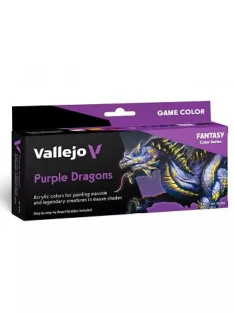 Vallejo modellező festékkészlet 8x18ml – Purple Dragons
