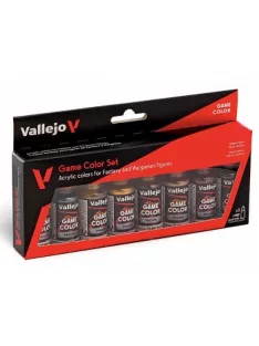   Vallejo modellező festékkészlet 8x18ml – Metallic Colors