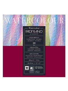Akvarellpapír tömb Fabriano 200g 30x30cm - 20 lap