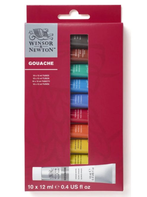 Gouache festékkészlet W&N 10x12ml