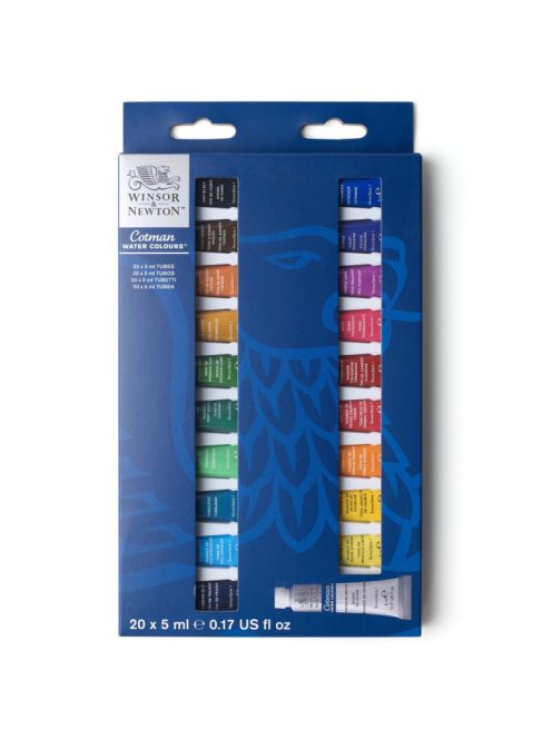 Cotman akvarell festék készlet 20x5ml kezdőknek