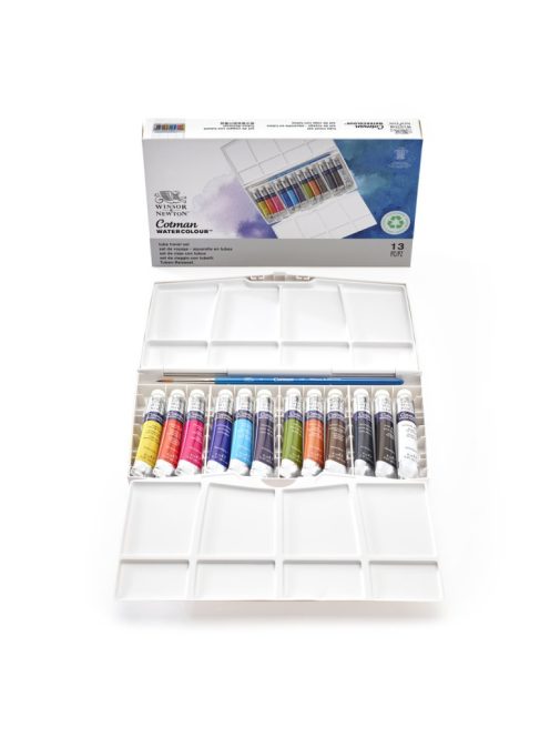 Cotman akvarellfesték készlet 12x8ml tubus