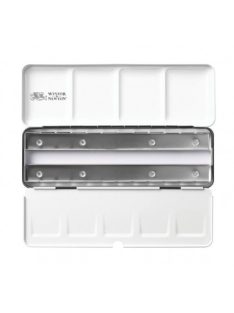 W&N Üres Utazó Fémdoboz 24/12 Akvarell Doboz