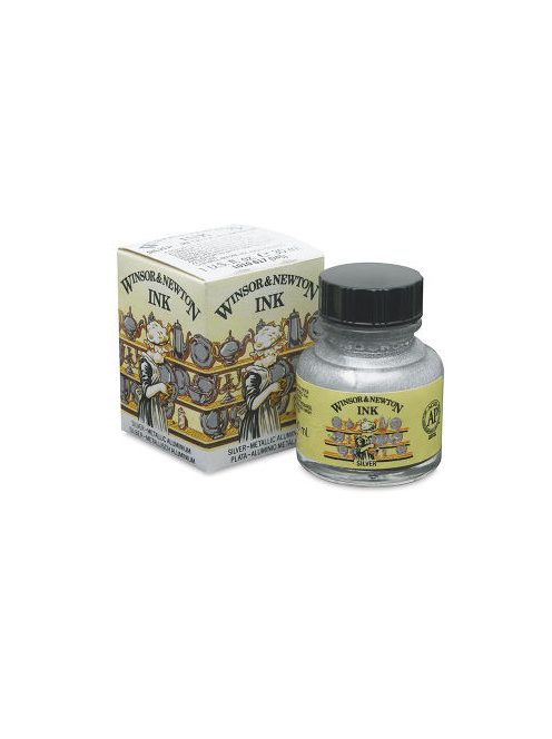 Winsor Newton tinta 30ml – 617 ezüst