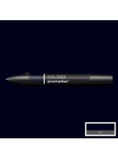 Kétoldalas marker WN Promarker – kék-fekete (Xbb)
