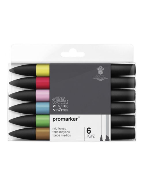Markerkészlet WN Promarker 6 db Mid Tones