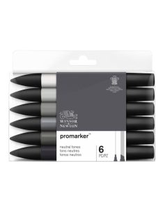 WN Promarker markerkészlet 6 db-os semleges tónusú marker