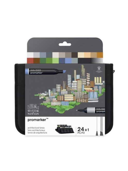 WN Promarker markerkészlet, 24 db, Architecture